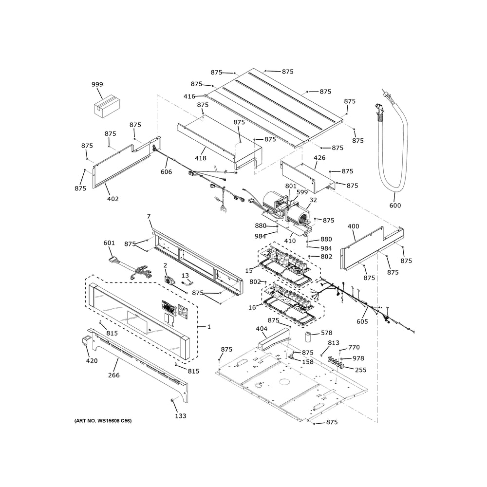 Control Panel 1 Diagram and Parts List for CTD70DP2N5S1  General Electric Wall Oven