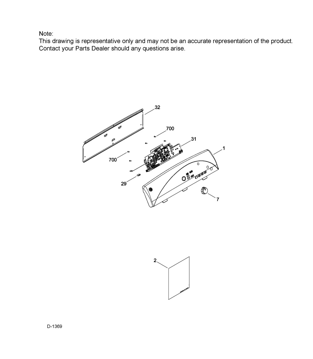 Control System Diagram and Parts List for GTMP520ED4WW  General Electric Dryer