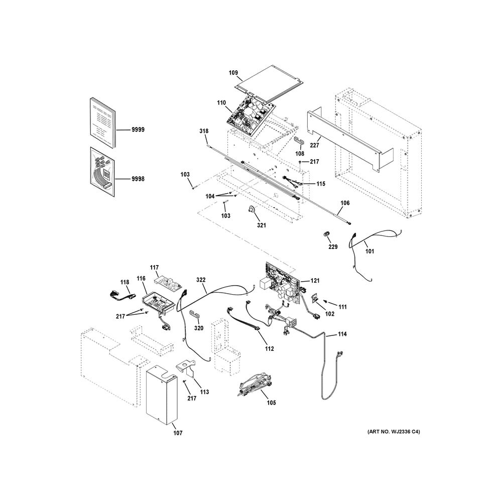 Control Parts 1 Diagram and Parts List for AVVS12DCXWAK1  General Electric Air Conditioner