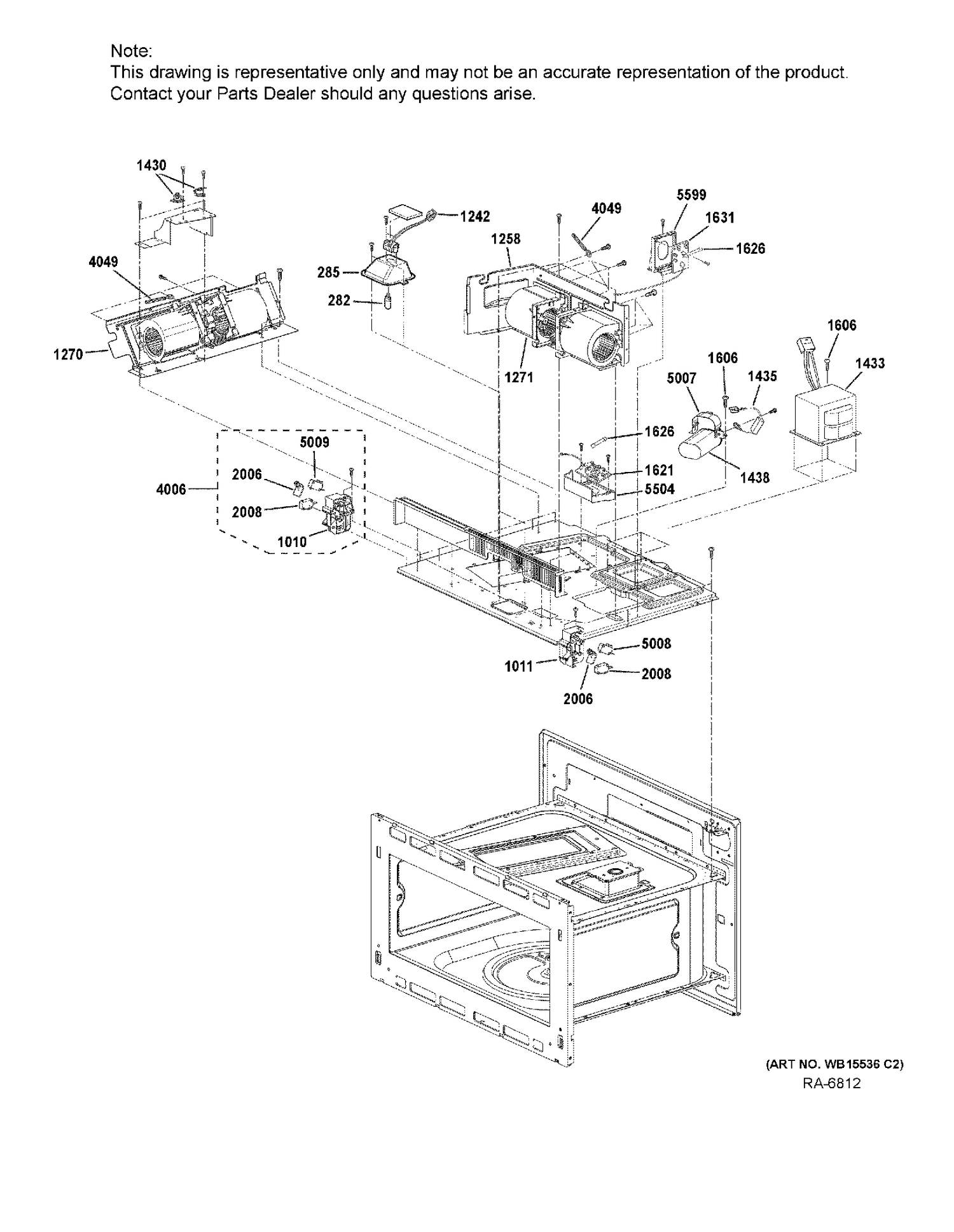INSULATOR PARTS 1 Diagram and Parts List for ZSC2202J2SS  General Electric Range