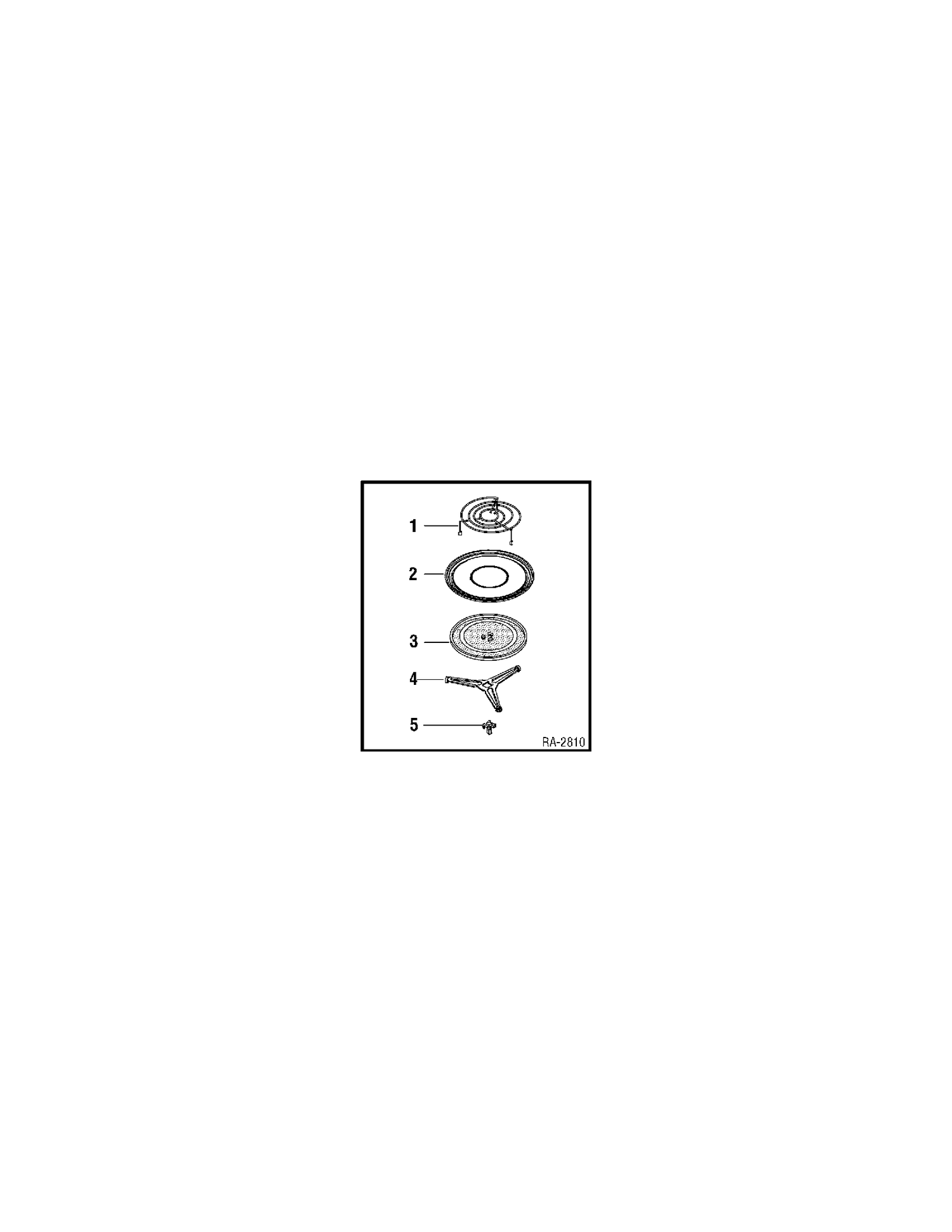 MICROWAVE PARTS Diagram and Parts List for JES1290MLC01  General Electric Microwave