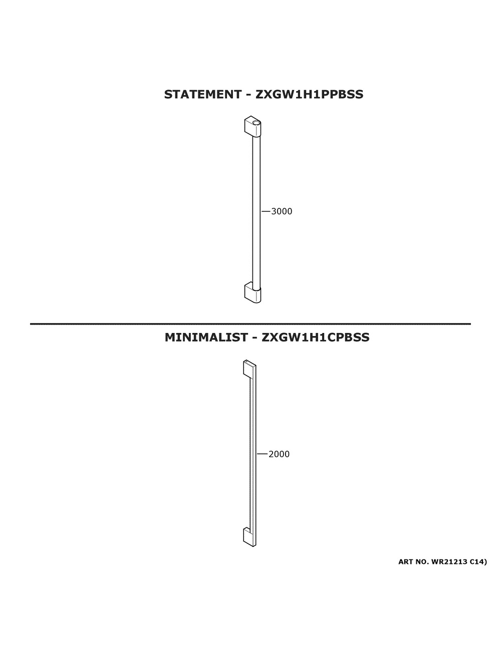 Monogram Customization Diagram and Parts List for ZDBR240NEBS  General Electric Beverage