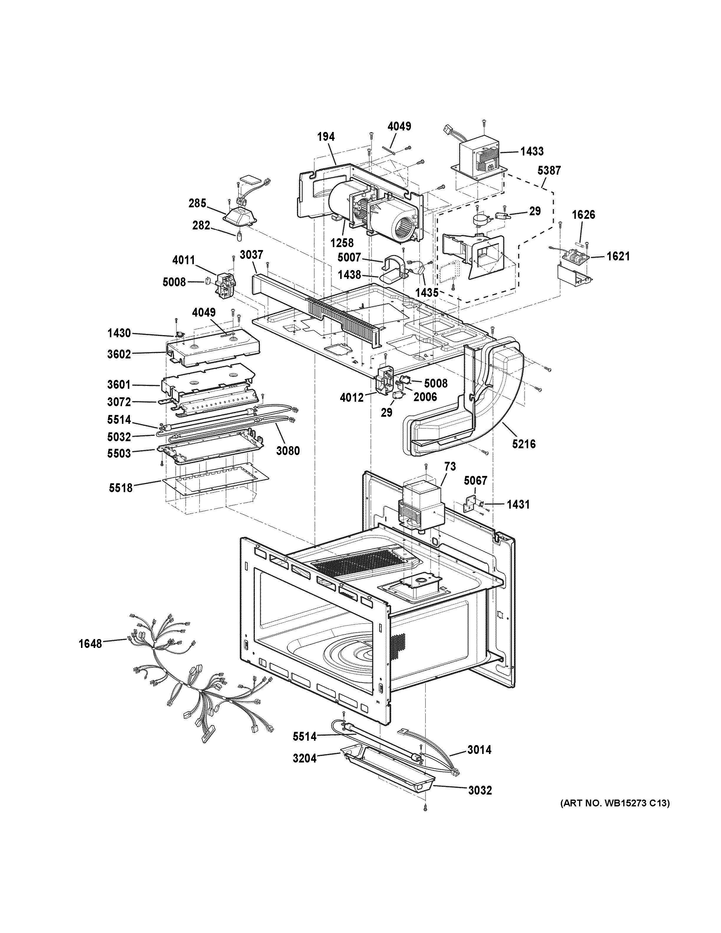 INSULATOR PARTS Diagram and Parts List for PSB9120EF2ES  General Electric Range