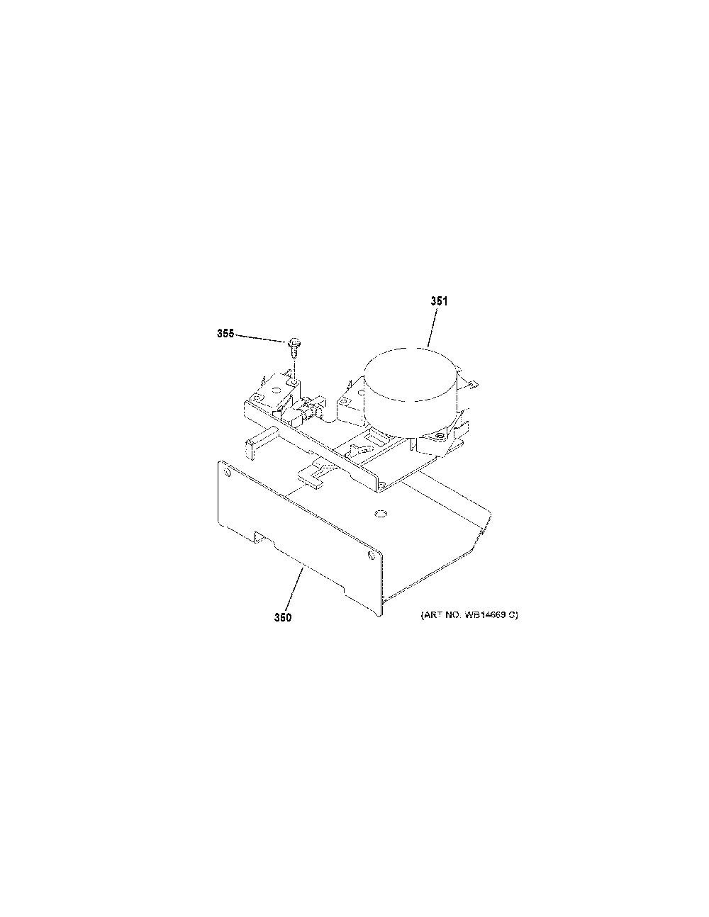 Door lock Diagram and Parts List for ZDP304NP8SS  General Electric Range