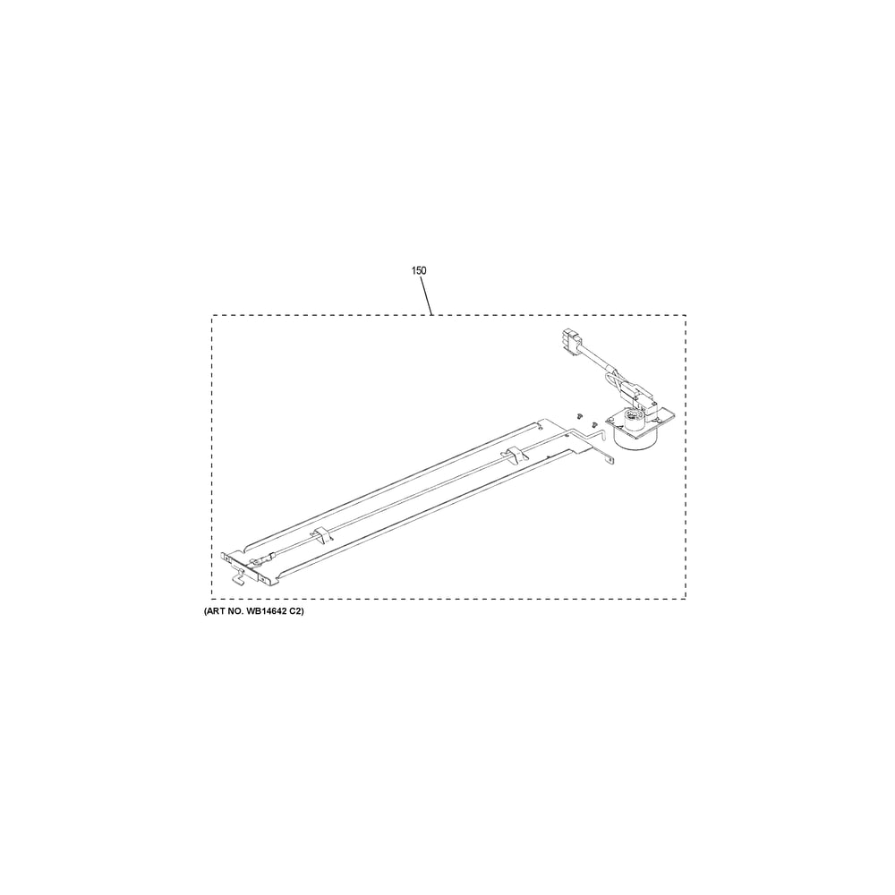 Door Lock Diagram and Parts List for CTS92DM2N3S5  General Electric Wall Oven