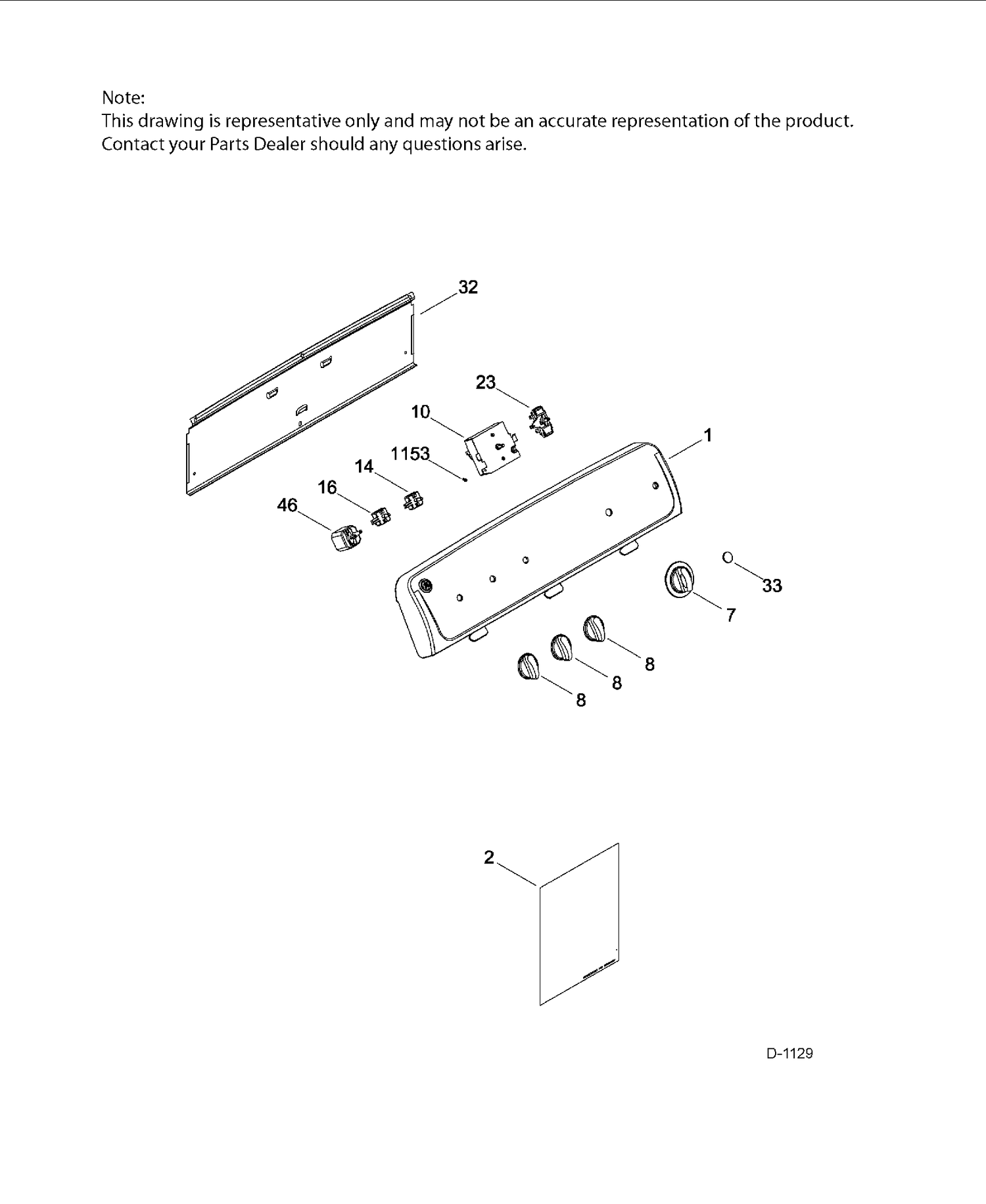 CONTROL SYSTEM Diagram and Parts List for GTMP280GD4WW  General Electric Dryer
