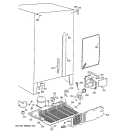 UNIT PARTS Diagram and Parts List for TFG24PAXCWW  General Electric Refrigerator
