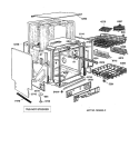 Part Location Diagram of WD38X0043 GE USE GEH WD38X43