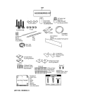 ACCESSORIES Diagram and Parts List for ZBD4700X  General Electric Dishwasher