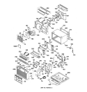 BODY PARTS Diagram and Parts List for AJS08AHV3  General Electric Air Conditioner