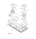 Part Location Diagram of WB35K5086 GE BUR BOX BTTM-INSUL
