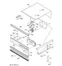 CONTROL PANEL Diagram and Parts List for ZEK736GP6BG  General Electric Wall Oven