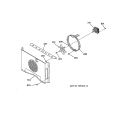 BLOWER Diagram and Parts List for JTP18AV2AA  General Electric Wall Oven