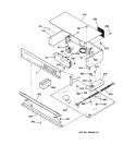 Part Location Diagram of WB36K5539 GE CONTROL PANEL
