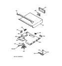 Section Diagram and Parts List for JTP11WS1WG  General Electric Wall Oven
