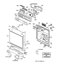 Part Location Diagram of WD08X0231 GE USE GEH WD8X231