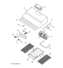 Part Location Diagram of WB26X5112 GE BLOWER Assembly - CPT