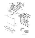 Part Location Diagram of WD02X0437 GE USE GEH WD2X437