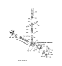 MOTOR - PUMP MECHANISM Diagram and Parts List for GSC700T01AD  General Electric Dishwasher