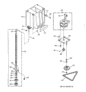 RAM & DRIVE Diagram and Parts List for GCG1200S4BW  General Electric Trash Compactor