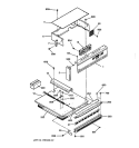CONTROL PANEL Diagram and Parts List for JRS04BW1BB  General Electric Wall Oven
