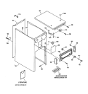 Part Location Diagram of WC36X5019 GE SCREW 8-18 X 1/2