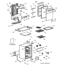 Part Location Diagram of WR24X0584 GE USE GEH WR24X584