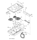 Part Location Diagram of WB25K5017 GE INDICATOR LIGHT