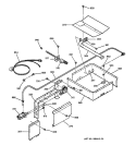 Part Location Diagram of WB16K5014 GE OVEN BURNER Assembly