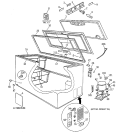 Part Location Diagram of WR87X10003 GE HI-SIDE Assembly
