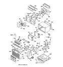 BODY PARTS Diagram and Parts List for AJ810AHV4  General Electric Air Conditioner