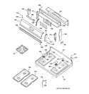 Part Location Diagram of WB31K0068 GE USE GEH WB31K68