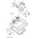 Part Location Diagram of WB27X5572 GE CONTROL ELTN OVEN(ERCIIC