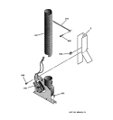 BLOWER Diagram and Parts List for JSP40WW1WW  General Electric Range