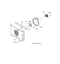 CONVECTION BLOWER Diagram and Parts List for JCTP16GV3BB  General Electric Wall Oven