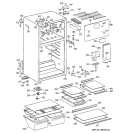 Part Location Diagram of WR02X8224 GE USE GEH WR2X8224