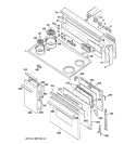 Part Location Diagram of WB10X5202 GE PLATE-STRIKE