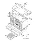 Part Location Diagram of WB02X8554 GE ROD-LIGHT SW