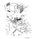 Section Diagram and Parts List for AHF35FAM1  General Electric Dehumidifier