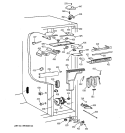 FRESH FOOD SECTION Diagram and Parts List for TPX21BRXFWW  General Electric Refrigerator