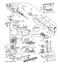 FREEZER SECTION Diagram and Parts List for TFX22VRZBAA  General Electric Refrigerator