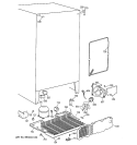 UNIT PARTS Diagram and Parts List for TFG20JAXFWW  General Electric Refrigerator