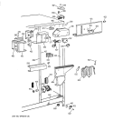 FRESH FOOD SECTION Diagram and Parts List for TFG22PRXFWW  General Electric Refrigerator