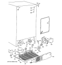 UNIT PARTS Diagram and Parts List for TFG25PEYFWH  General Electric Refrigerator