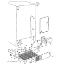 UNIT PARTS Diagram and Parts List for TFK22JAZAAA  General Electric Refrigerator