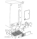 UNIT PARTS Diagram and Parts List for TFK22PRZAAA  General Electric Refrigerator