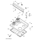 Part Location Diagram of WB07X10130 GE PLATE END Left Hand ALMOND