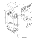 Part Location Diagram of WC33X5062 GE PANEL CONTROL WHITE