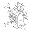 BODY PARTS Diagram and Parts List for JBP24GS2  General Electric Range