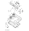 Part Location Diagram of 49-8781 GE SMALL UC/INS